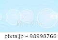 Bright pop circle video material (light blue) 98998766