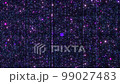 Glitter particle grid black background blue 99027483