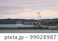 Wind turbine near Cobh, alternative renewable power generation, green energy and sustainability 99028987