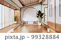 Muji style, Empty wooden room,Cleaning japandi room interior, 3D rendering 99328884