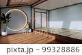 Muji style, Empty wooden room,Cleaning japandi room interior, 3D rendering 99328886
