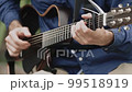 Close-up of men playing guitar Close-up of men playing guitar 99518919