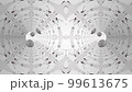 Kaleidoscopic movement of balls through a pipe 99613675