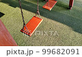Swing playground in the morning sunlight in spring 99682091