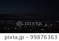 ビル建物、都市、風景、素材、ビジネス、東京　新宿　都庁からの眺望、超高層ビル群、夜景、 99876363