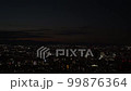 ビル建物、都市、風景、素材、ビジネス、東京　新宿　都庁からの眺望、超高層ビル群、夜景、 99876364