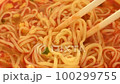Pick up dandan noodles with chopsticks 100299755