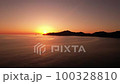 夕日の浜辺9 100328810