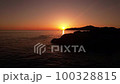 夕日の浜辺10 100328815