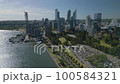 Aerial video of Perth CBD in daytime 100584321