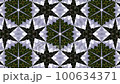 A moving pulsating kaleidoscopic mandala pulsates. 100634371