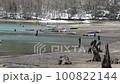 Marunuma, Katashina Village, Tone District, Gunma Prefecture, fisherman near the boat landing 100822144