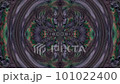 Kaleidoscopic wallpaper seamless loop animation 101022400