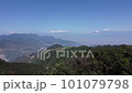 A beautiful aerial view of the Himalaya Foothills of Nepal with the Mountains in the background. 101079798