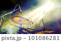 Musical performance on stage.Recreation and music show. 101086281