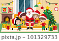 Christmas Animation With Cartoon Characters 101329733