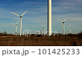 Wind turbine generating clean, green electricity 101425233