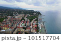 Exploring the Charm of Italy's Ligurian Coastline from the Sky 101517704
