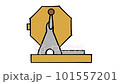 Garapon lottery drawing illustration material Green 101557201