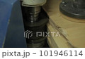 Automated production line at a furniture factory. Furniture board production process. 101946114