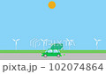 Green cars, wind power and solar power 102074864