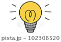 flickering light bulb illustration stock footage 102306520