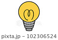 flickering light bulb illustration stock footage 102306524