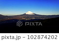 Mount Fuji world heritage drone 4K 102874202
