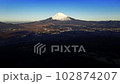 Mount Fuji world heritage drone 4K 102874207