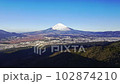 Mount Fuji world heritage drone 4K 102874210