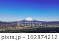 Mount Fuji world heritage drone 4K 102874212