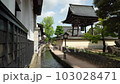 飛騨古川舊城區瀨戶川和白壁土藏街 103028471