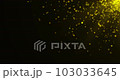 Golden luxury bokeh on particles floating in the air. Use blending mode screen. Loop Animation 103033645