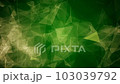 Abstract green background with triangles for presentation 103039792