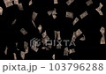 跌落萬日元鈔票-黑背 103796288