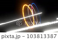 Image video of moving (warping) through space at the speed of light 103813387