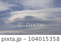 Lenticular cloud time-lapse video 150x speed 104015358