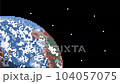 ドット絵の宇宙と地球 104057075