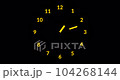 Animated Clock Counting Down 12 Hours Over 30 Seconds 104268144