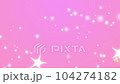particle pink background with flowing stars 104274182