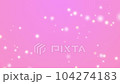 Pink background with beautiful white fluffy fluttering 104274183