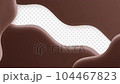 バレンタインチョコレートトランジション  背景透過 104467823