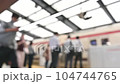 Commuting scenery of the station platform in July 《Out Focus》 104744765