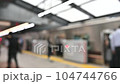 Commuting scenery of the station platform in July 《Out Focus》 104744766