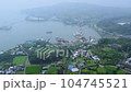 Drone shot of Shirahama Beach in Tara Town, Saga Prefecture 104745521