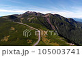 Aerial footage of the summit of Mt. Norikura in the Northern Alps and the Norikura Skyline 105003741