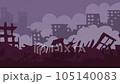 Ruins of a destroyed city 105140083