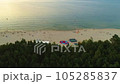 Beautiful Beach Sunset Katy Rybackie Plaza Aerial View Poland 105285837