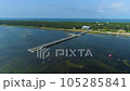 Pier Over The Bay Jurata Molo Zatoka Aerial View Poland 105285841
