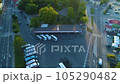 Plac Wojska Polskiego Biala Podlaska Bus Station Aerial View Poland 105290482
